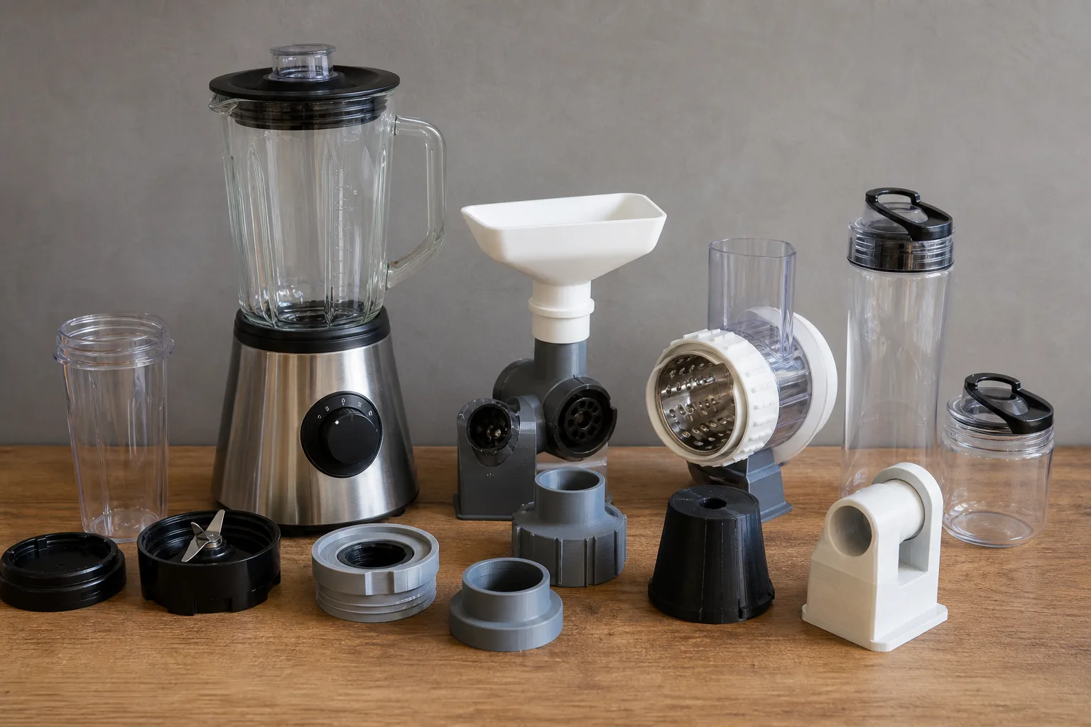 Standmixer-Zubehoer selber bauen: Aufsaetze, Adapter und praktische Add-ons