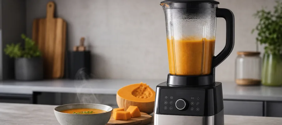 Standmixer und Temperatur: Umgang mit heissen Zutaten und Isolierung