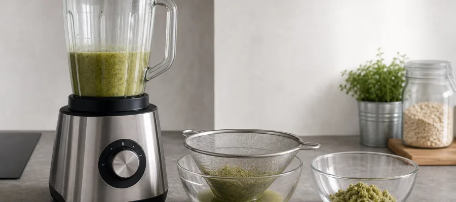 Standmixer Filtern und Sieben: Feststoffe trennen ohne Rezept