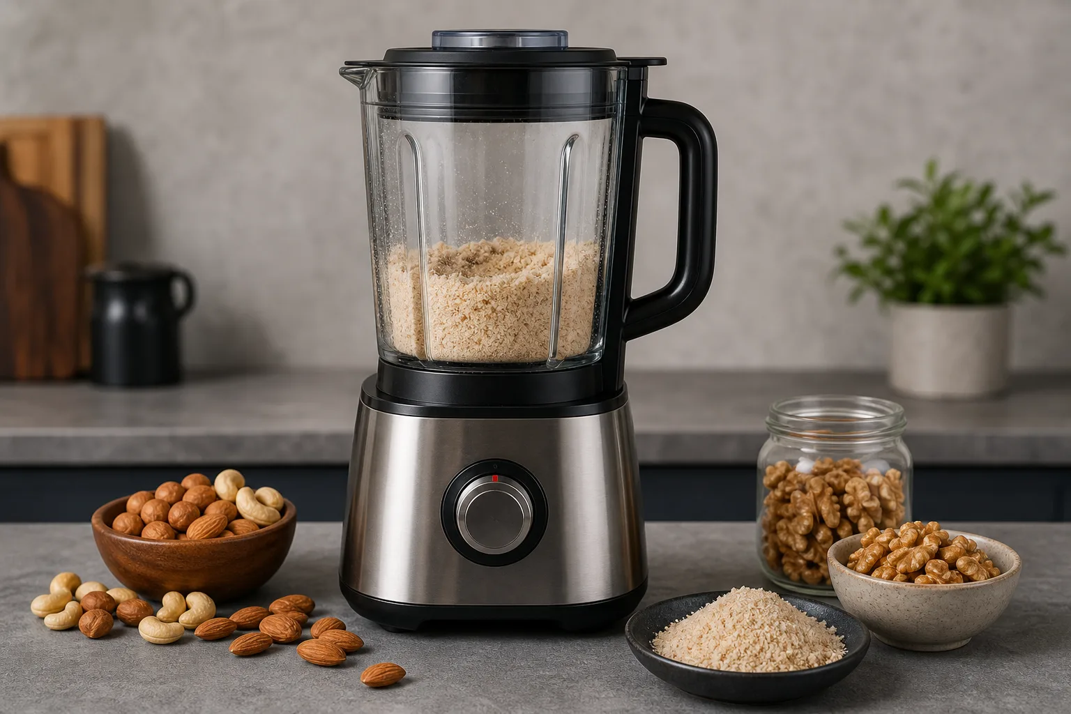Standmixer Nuesse mahlen: Stufen, Pausen und ideale Arbeitsweise